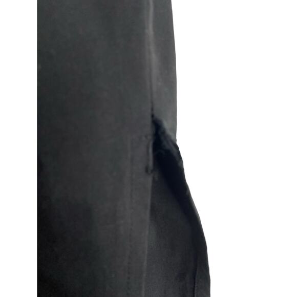 Natalie Rolt Addison Skirt Ruched Cut-Out Detail Pull On Side Slit Black Size 0 - Picture 12 of 13
